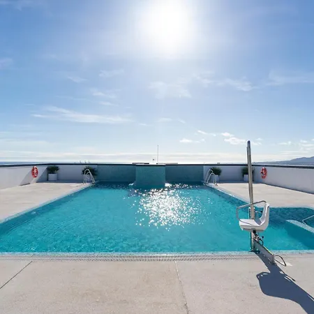 Apartment Skyline Ii Pool & Coworking By Ele Malaga